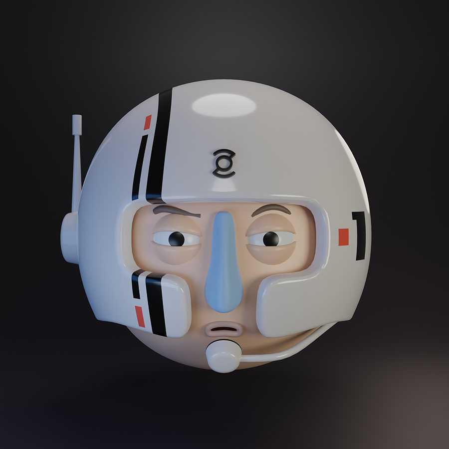Face Astronaute by zor