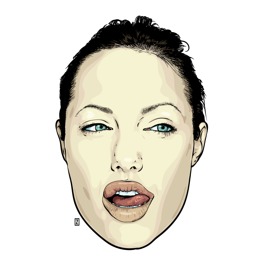 Angelina Jolie by zor