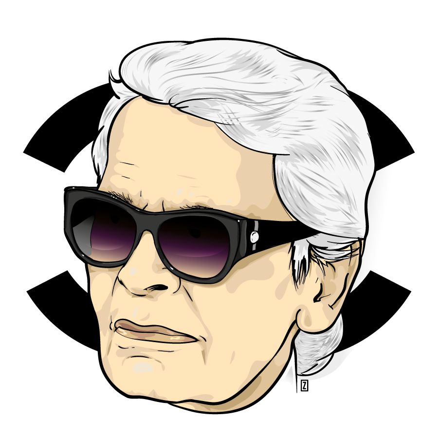 Karl Lagerfeld by zor