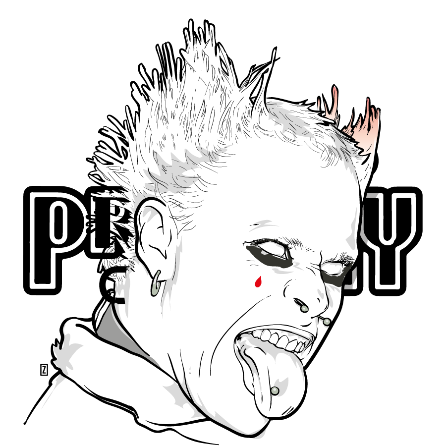 Keith Flint by zor